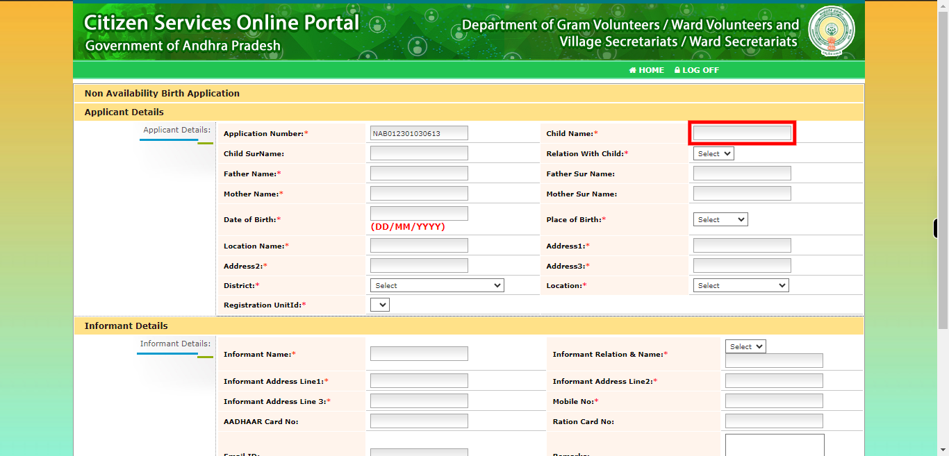 onlineap.meeseva.gov.in/CitizenPortal/userinterface/citizen/CDMA/NonAvailabilityBirthApplication.aspx