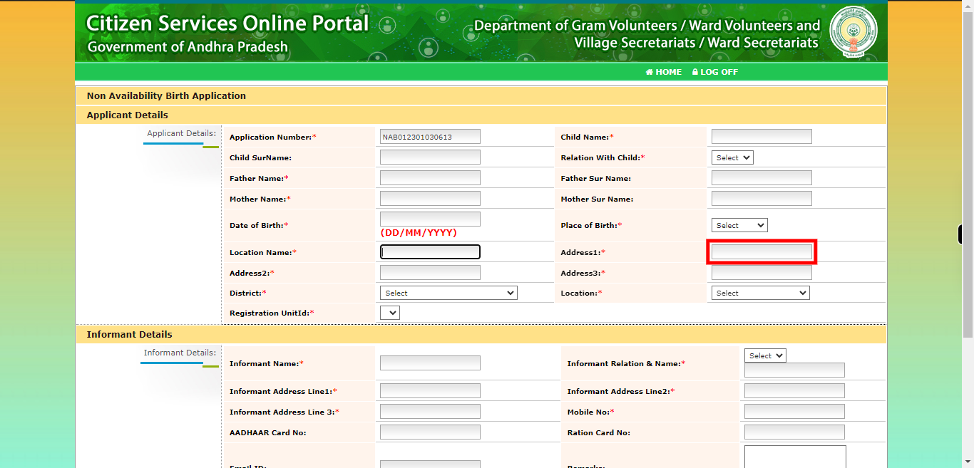 onlineap.meeseva.gov.in/CitizenPortal/userinterface/citizen/CDMA/NonAvailabilityBirthApplication.aspx