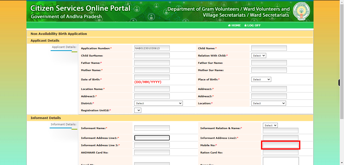 onlineap.meeseva.gov.in/CitizenPortal/userinterface/citizen/CDMA/NonAvailabilityBirthApplication.aspx