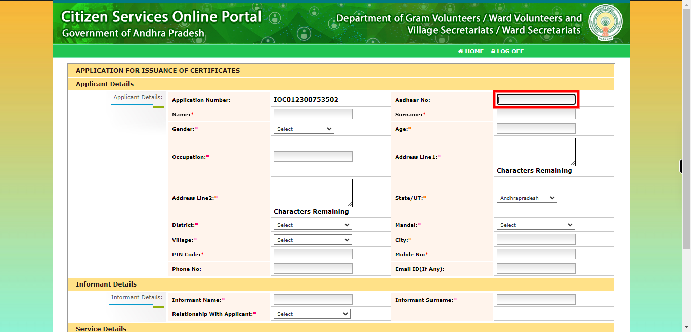 onlineap.meeseva.gov.in/CitizenPortal/userinterface/citizen/PoliceDepartment/IssuanceOfCertificatesApplication.aspx