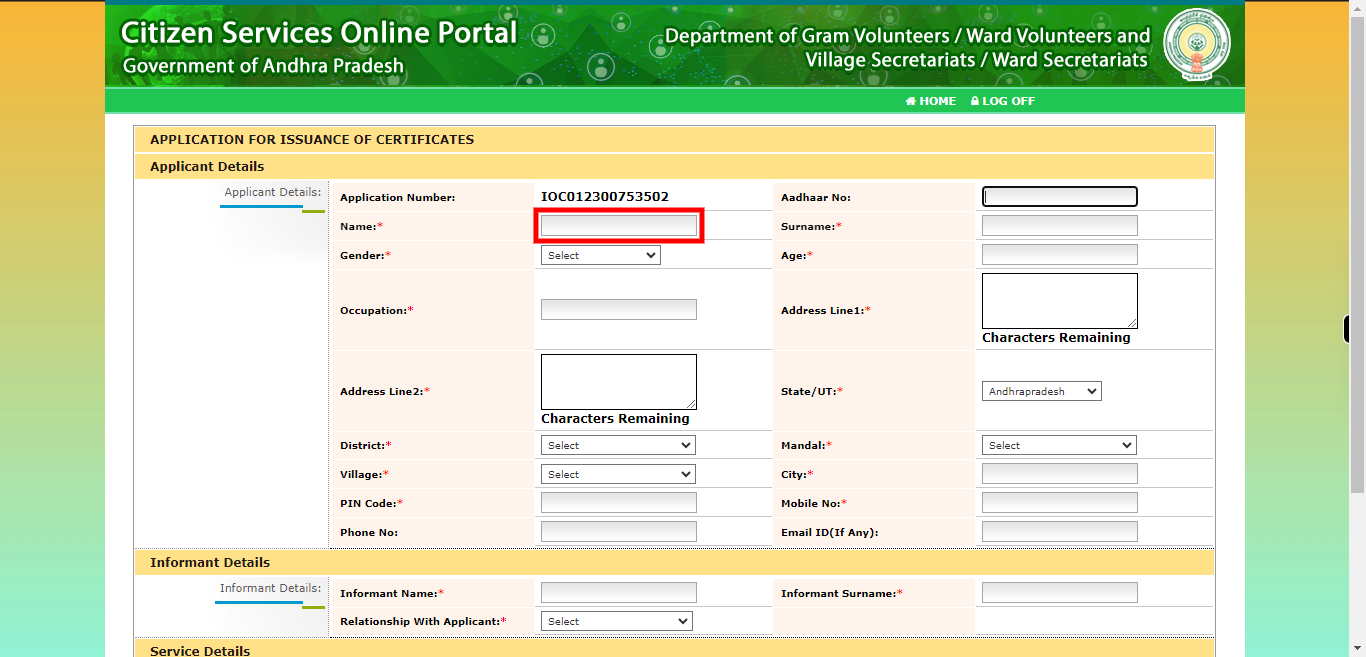 onlineap.meeseva.gov.in/CitizenPortal/userinterface/citizen/PoliceDepartment/IssuanceOfCertificatesApplication.aspx