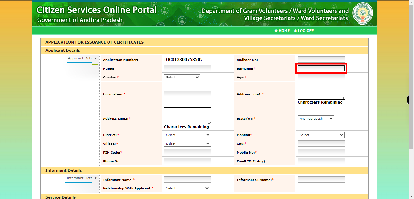 onlineap.meeseva.gov.in/CitizenPortal/userinterface/citizen/PoliceDepartment/IssuanceOfCertificatesApplication.aspx