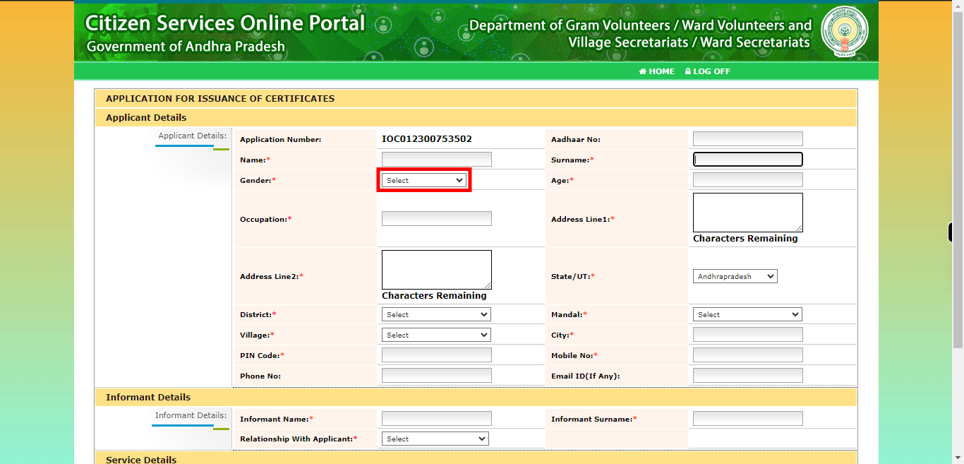 onlineap.meeseva.gov.in/CitizenPortal/userinterface/citizen/PoliceDepartment/IssuanceOfCertificatesApplication.aspx