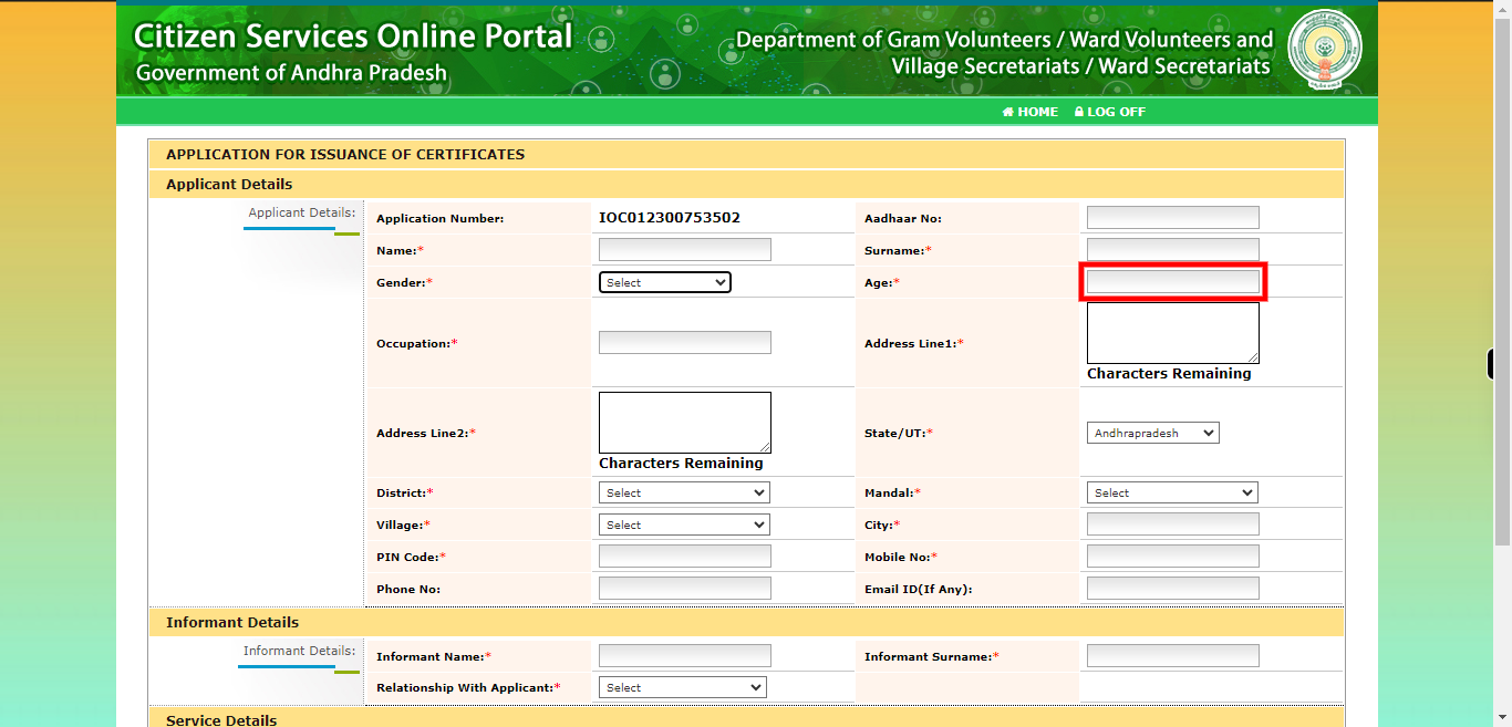 onlineap.meeseva.gov.in/CitizenPortal/userinterface/citizen/PoliceDepartment/IssuanceOfCertificatesApplication.aspx