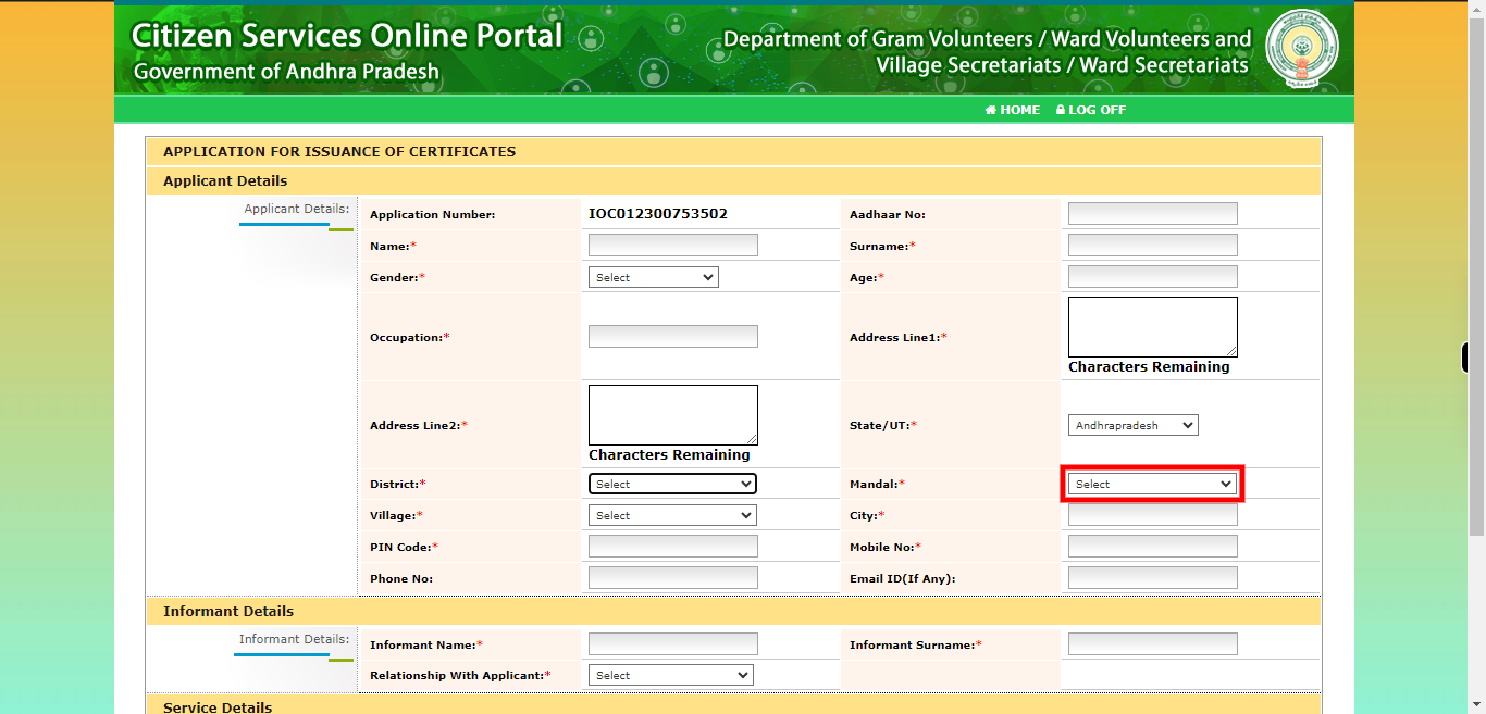 onlineap.meeseva.gov.in/CitizenPortal/userinterface/citizen/PoliceDepartment/IssuanceOfCertificatesApplication.aspx