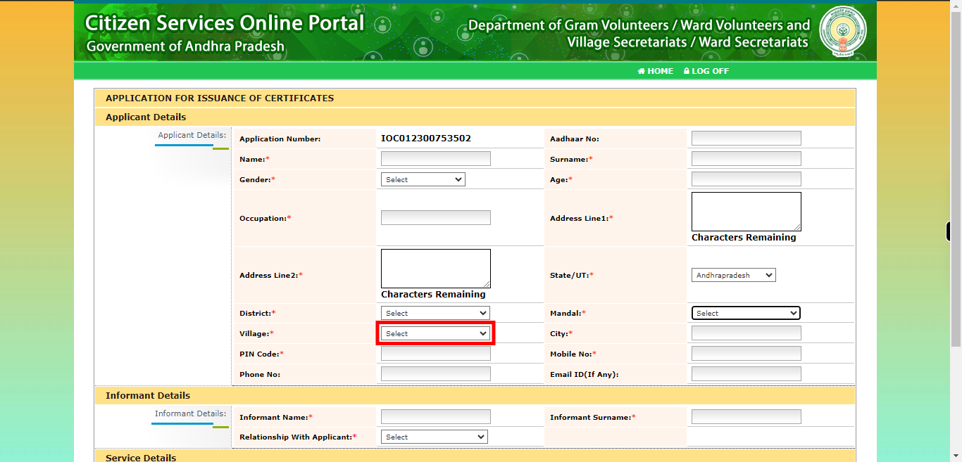 onlineap.meeseva.gov.in/CitizenPortal/userinterface/citizen/PoliceDepartment/IssuanceOfCertificatesApplication.aspx