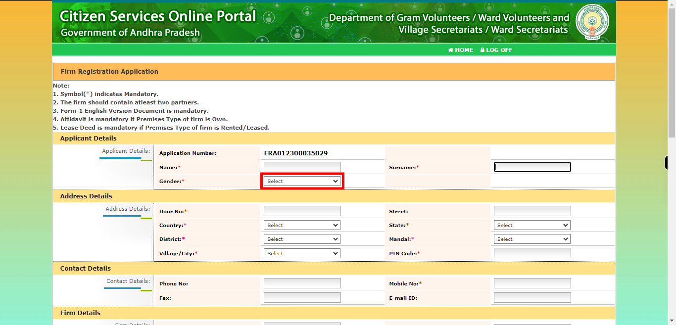 onlineap.meeseva.gov.in/CitizenPortal/userinterface/citizen/CARD/FirmRegistrationApplication.aspx