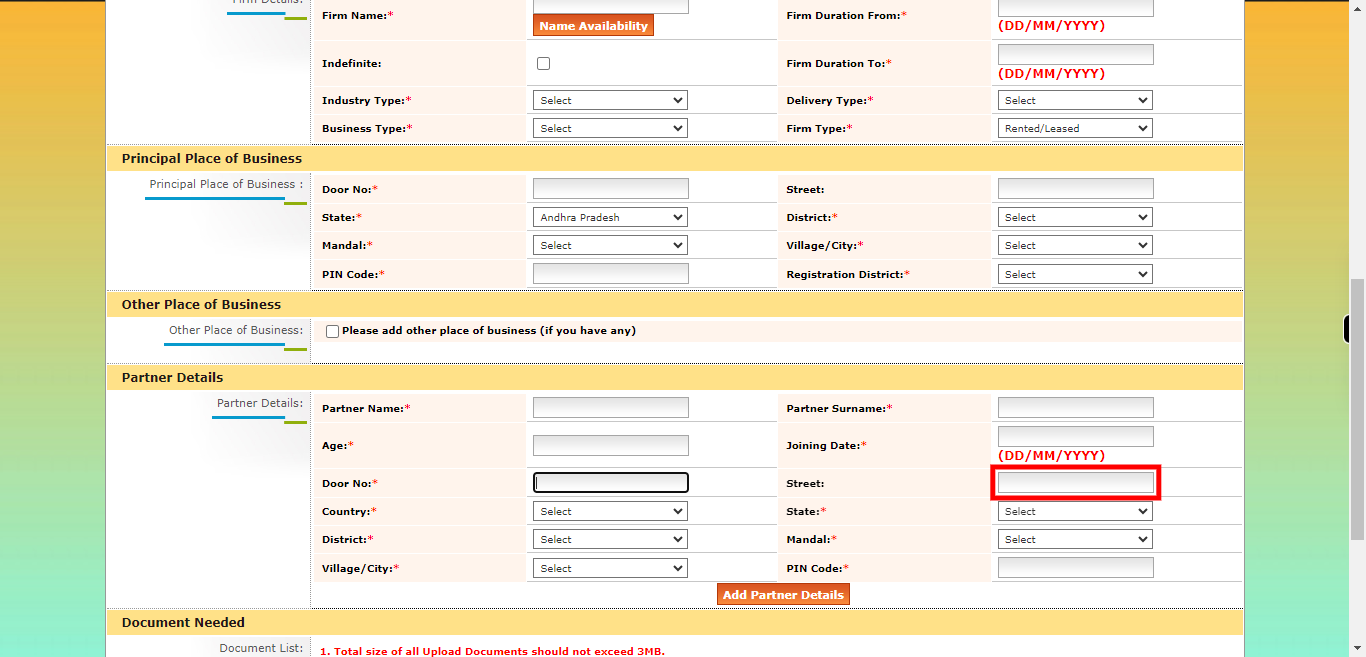 onlineap.meeseva.gov.in/CitizenPortal/userinterface/citizen/CARD/FirmRegistrationApplication.aspx