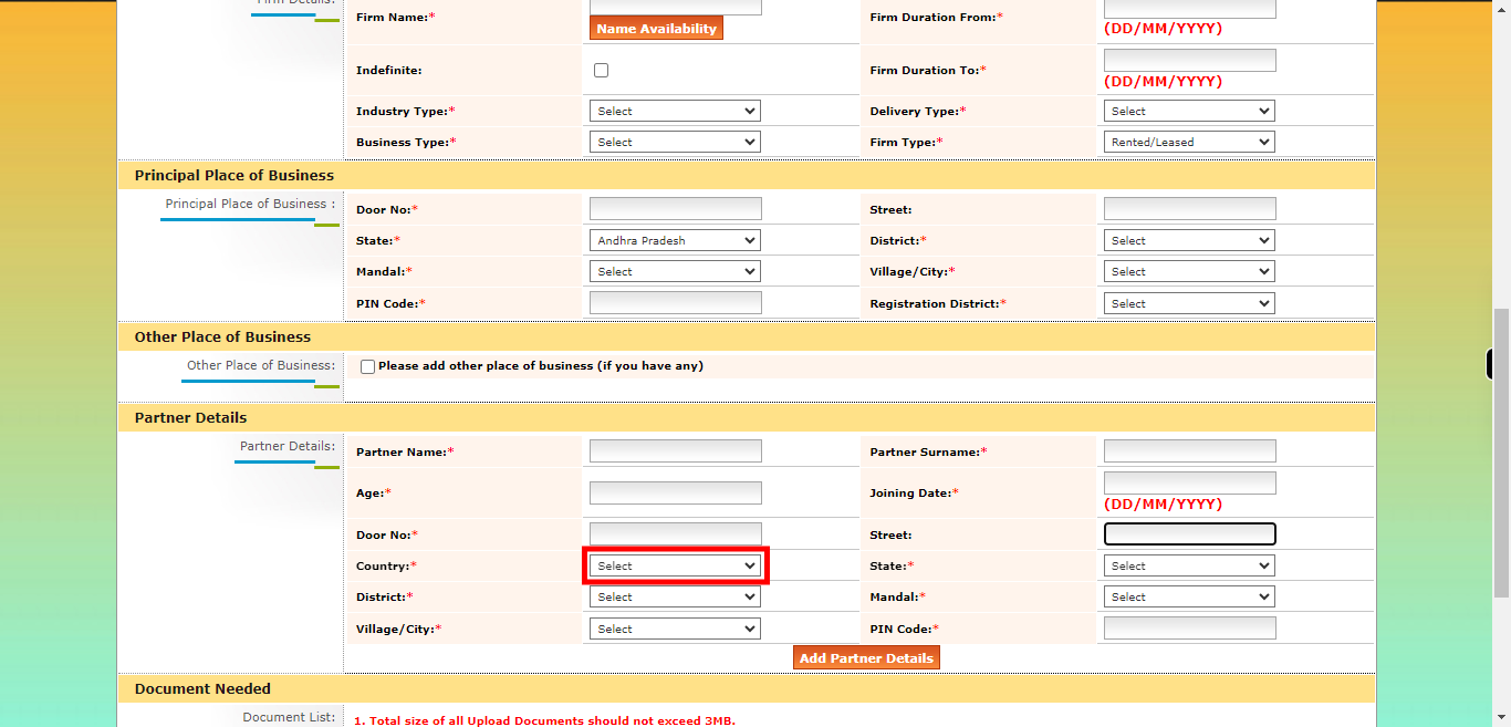 onlineap.meeseva.gov.in/CitizenPortal/userinterface/citizen/CARD/FirmRegistrationApplication.aspx