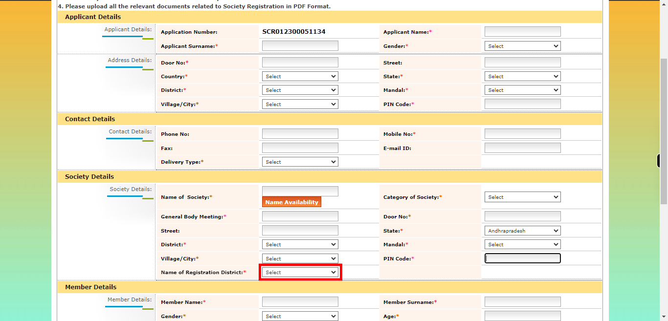 onlineap.meeseva.gov.in/CitizenPortal/userinterface/citizen/CARD/SocietyRegistrationApplication.aspx