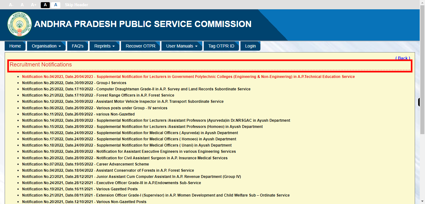 Andhra Pradesh Public Service Commission