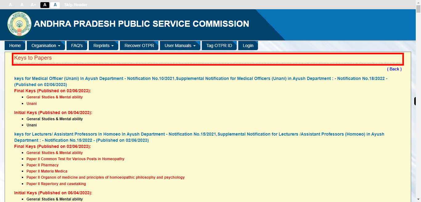 Andhra Pradesh Public Service Commission