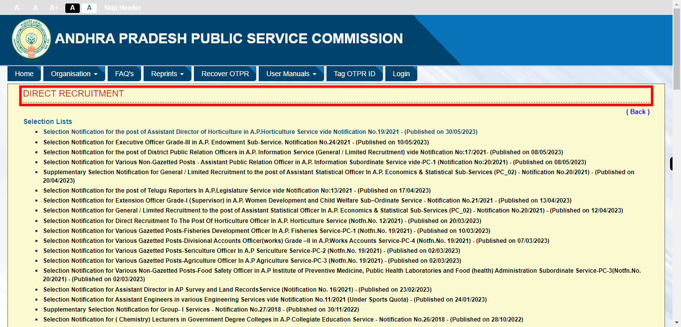 Andhra Pradesh Public Service Commission