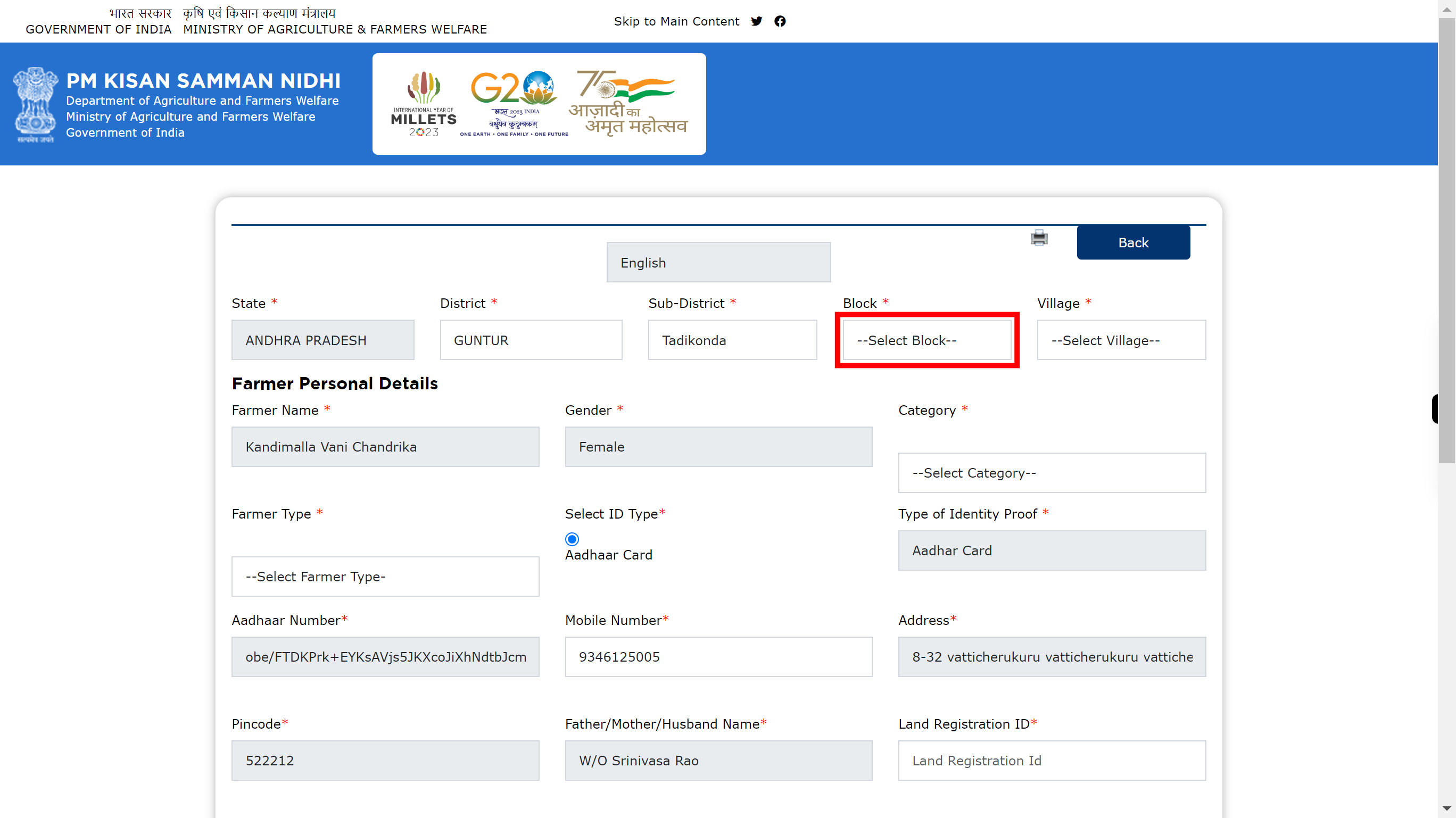 pmkisan.gov.in/RegistrationFormByFarmerNew.aspx?IDS=obe%2fFTDKPrk+EYKsAVjs5JKXcoJiXhNdtbJcmajOO0U%3d&CAP=+k8aJzuBAoAVArYbzv0ijA%3d%3d&MOB=W06040w6laSBwgslxZ+ikQvqzJ3OowPvid0TvAyBWLo%3d&CAPM=+k8aJzuBAoAVArYbzv0ijA%3d%3d&Scode=ZWCk+GOP%2frZCX7zHZw4n%2fA%3d%3d