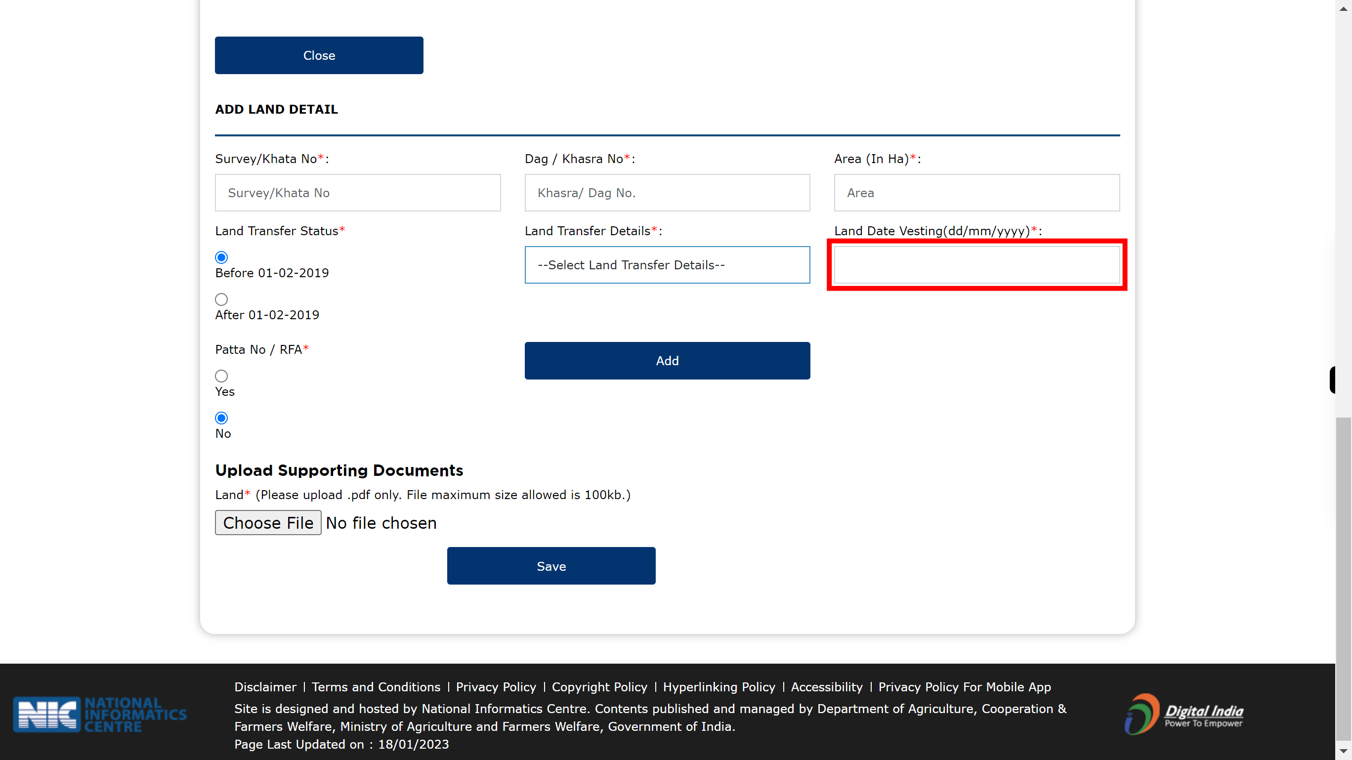 pmkisan.gov.in/RegistrationFormByFarmerNew.aspx?IDS=obe%2fFTDKPrk+EYKsAVjs5JKXcoJiXhNdtbJcmajOO0U%3d&CAP=+k8aJzuBAoAVArYbzv0ijA%3d%3d&MOB=W06040w6laSBwgslxZ+ikQvqzJ3OowPvid0TvAyBWLo%3d&CAPM=+k8aJzuBAoAVArYbzv0ijA%3d%3d&Scode=ZWCk+GOP%2frZCX7zHZw4n%2fA%3d%3d