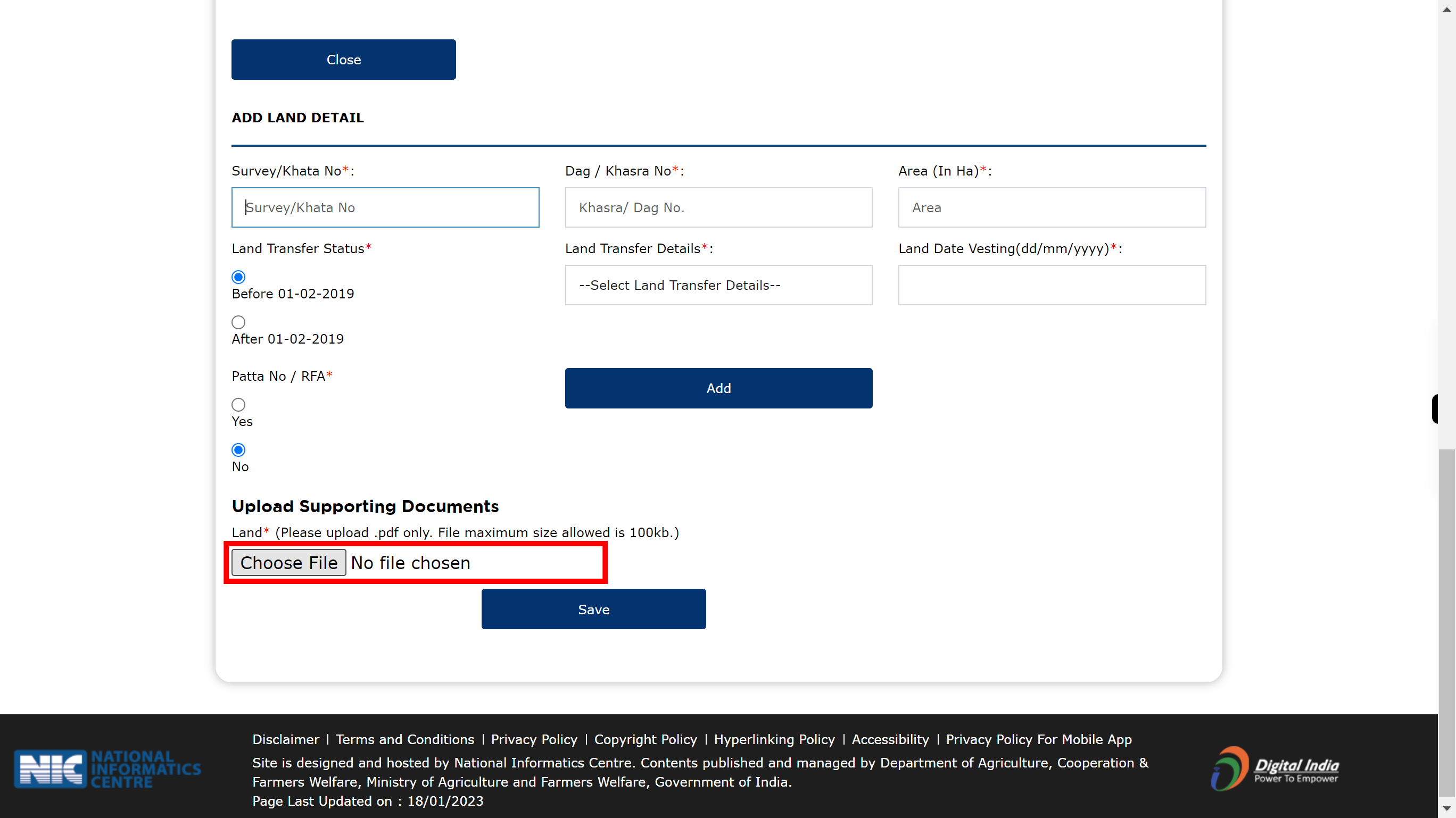 pmkisan.gov.in/RegistrationFormByFarmerNew.aspx?IDS=obe%2fFTDKPrk+EYKsAVjs5JKXcoJiXhNdtbJcmajOO0U%3d&CAP=+k8aJzuBAoAVArYbzv0ijA%3d%3d&MOB=W06040w6laSBwgslxZ+ikQvqzJ3OowPvid0TvAyBWLo%3d&CAPM=+k8aJzuBAoAVArYbzv0ijA%3d%3d&Scode=ZWCk+GOP%2frZCX7zHZw4n%2fA%3d%3d