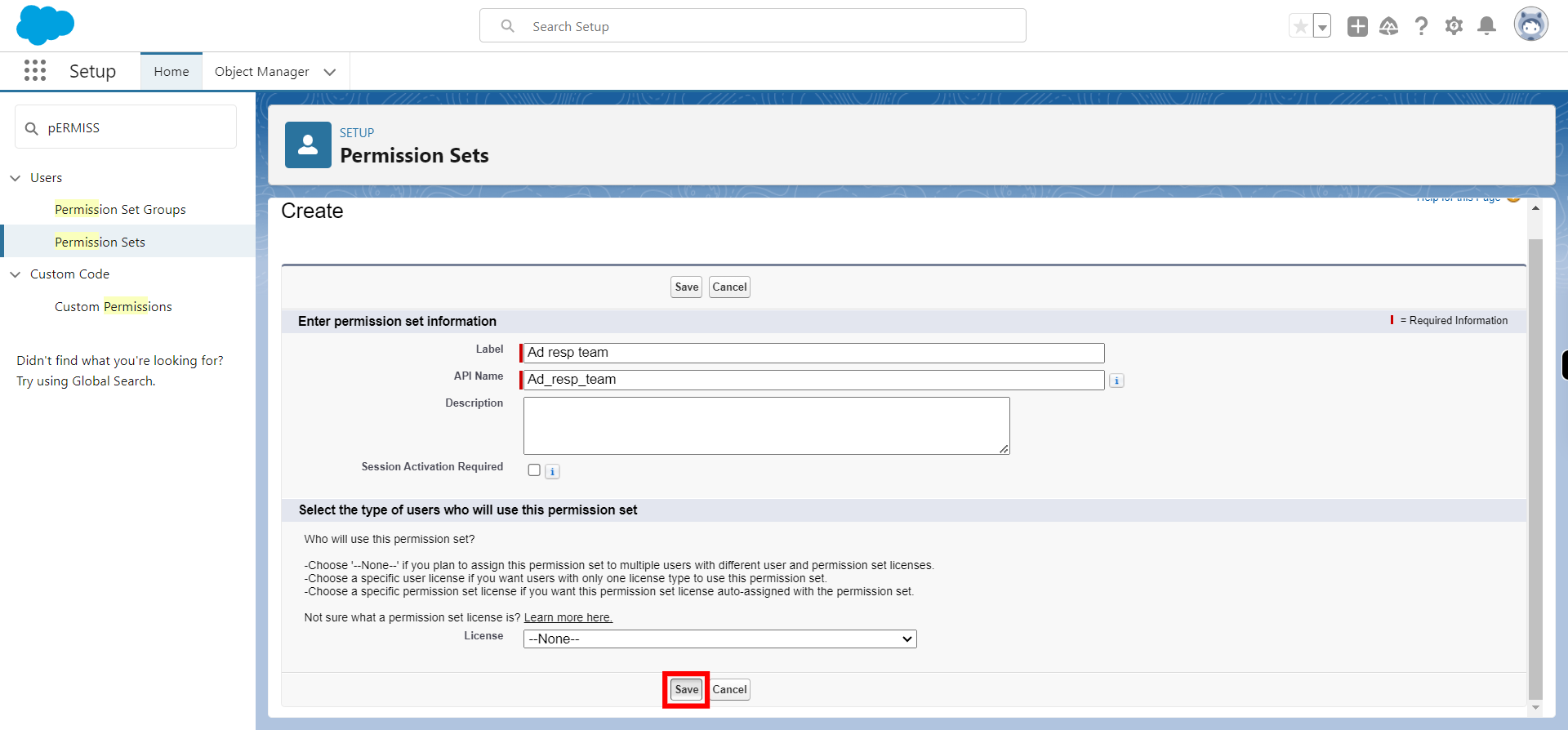 Permission Sets | Salesforce