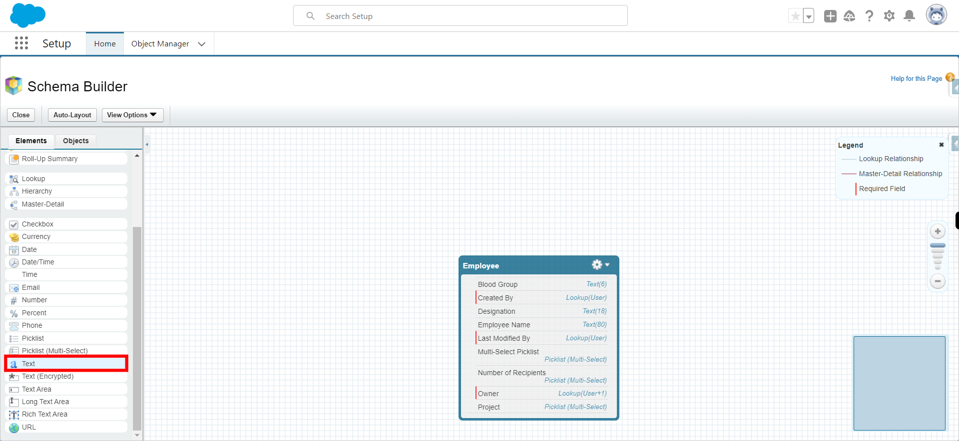 Schema Builder | Salesforce