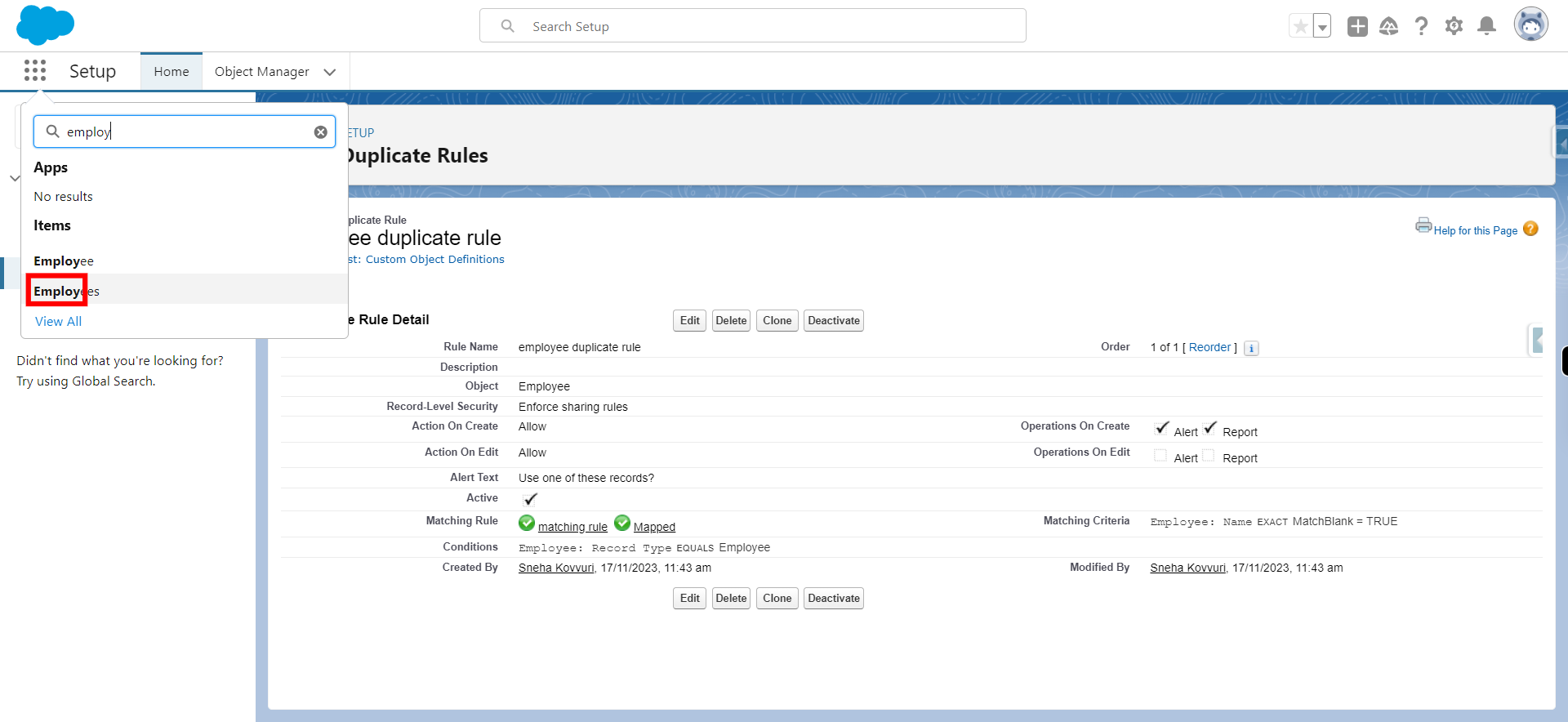 Duplicate Rules | Salesforce