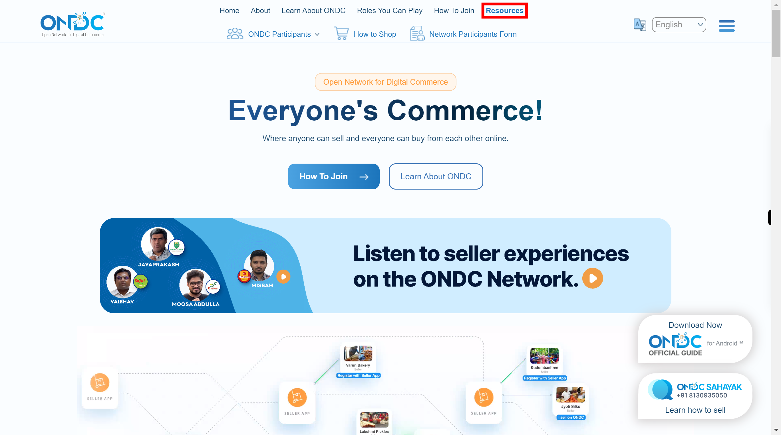 ONDC | Open Network for Digital Commerce