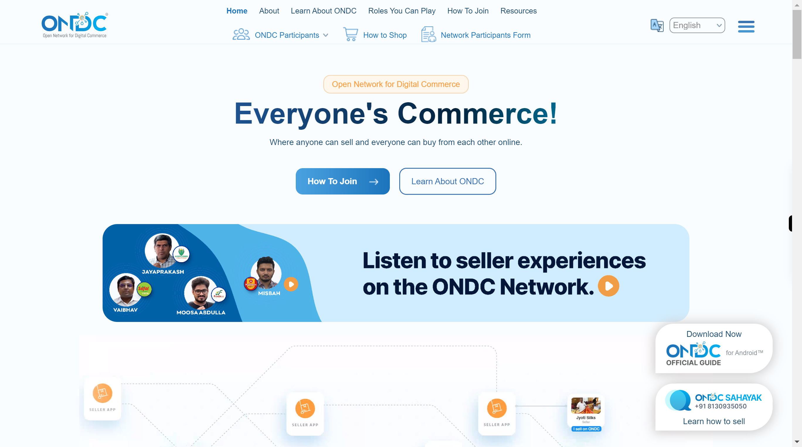 ONDC | Open Network for Digital Commerce