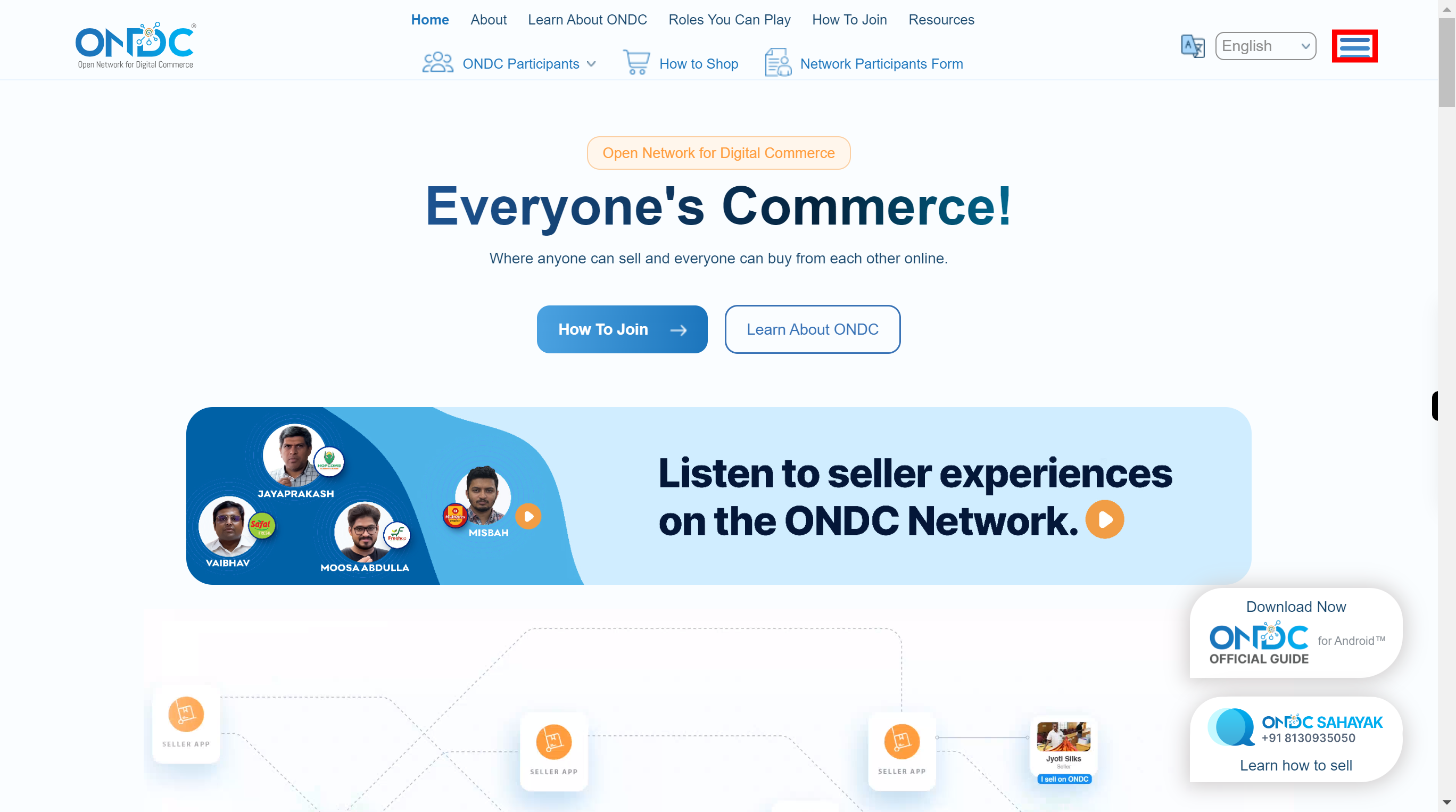 ONDC | Open Network for Digital Commerce