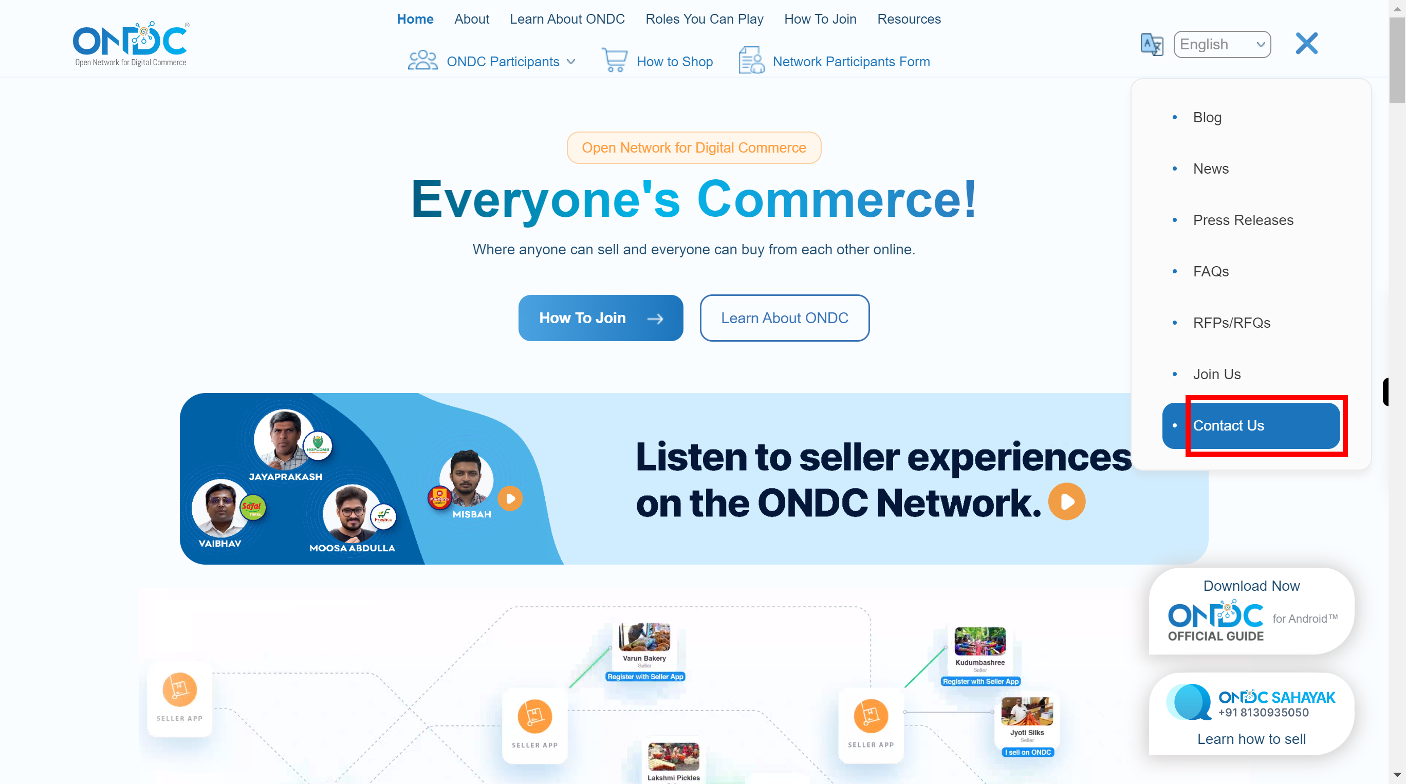 ONDC | Open Network for Digital Commerce