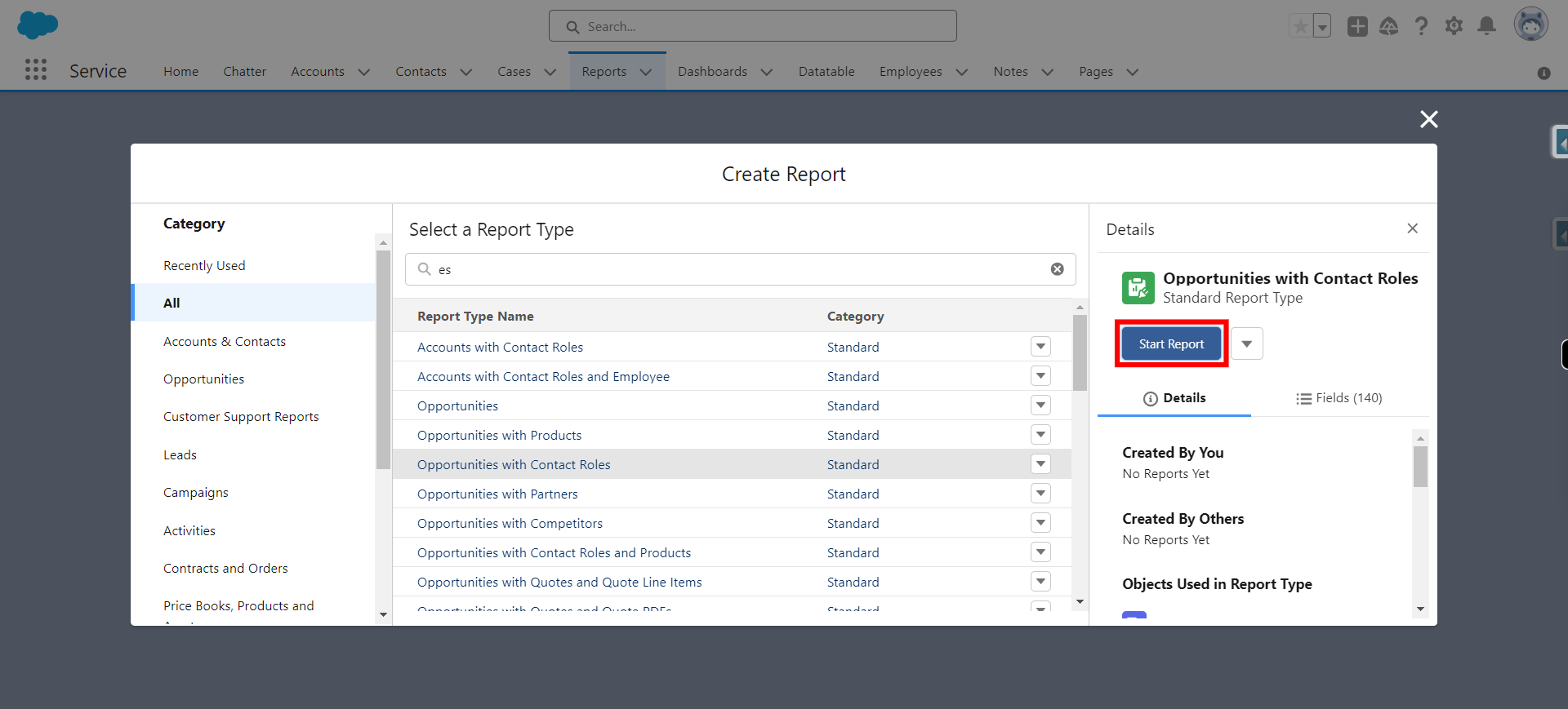 Report Builder | Salesforce