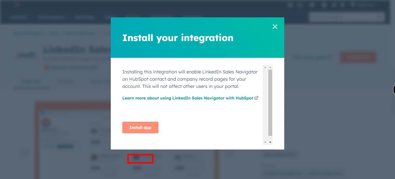 LinkedIn Sales Navigator HubSpot Integration | Connect Them Today