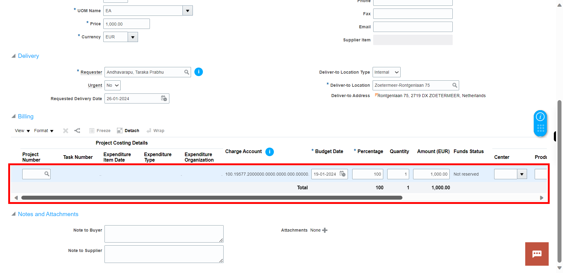 Shop - Purchase Requisitions - Oracle Fusion Cloud Applications