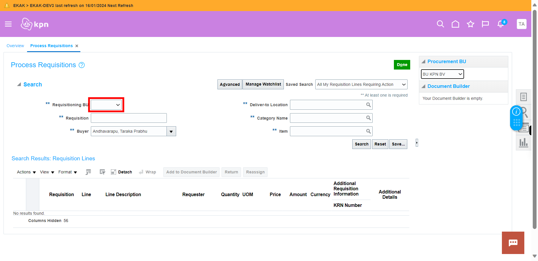 Process Requisitions - Purchase Orders - Oracle Fusion Cloud Applications