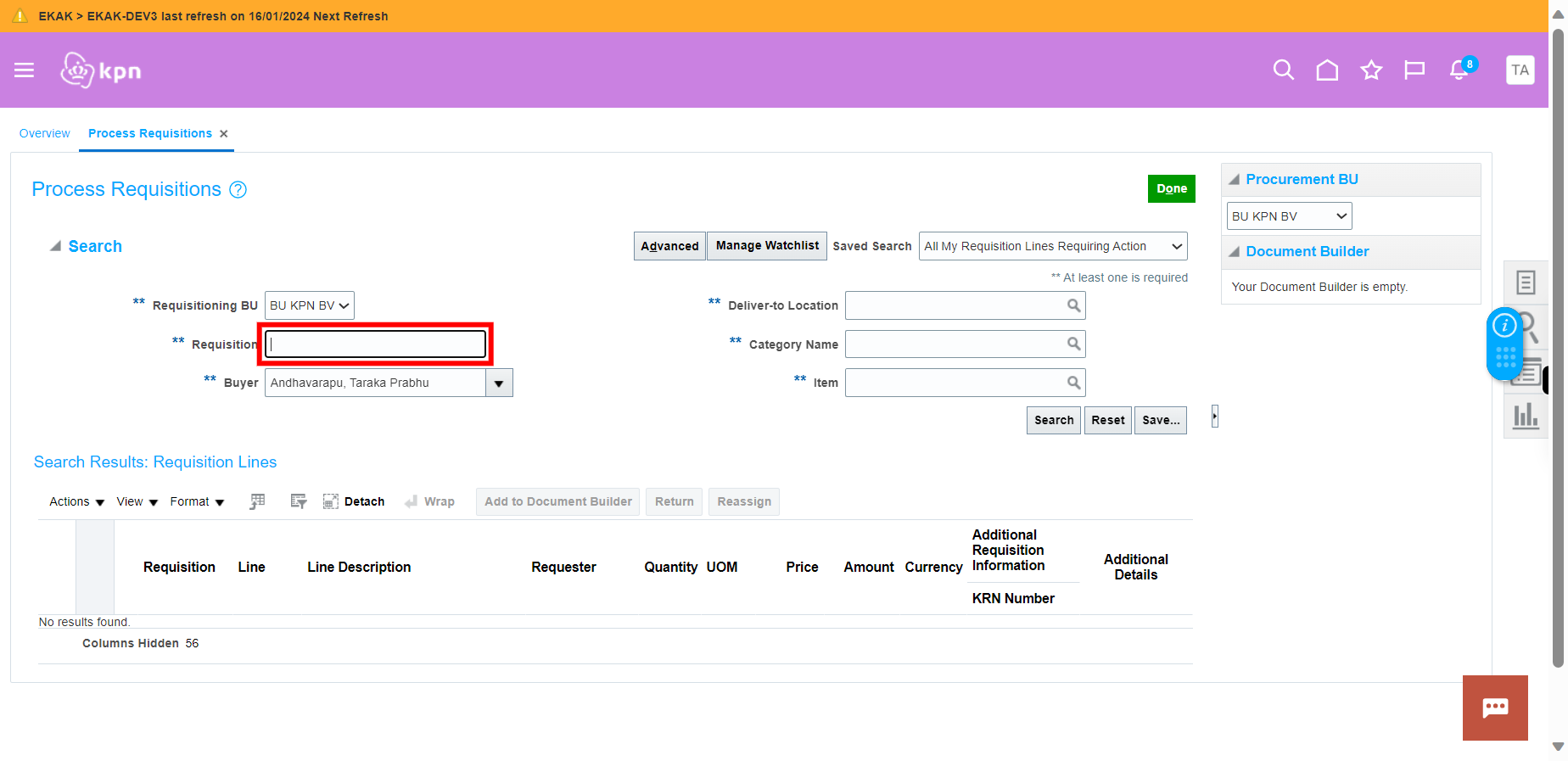 Process Requisitions - Purchase Orders - Oracle Fusion Cloud Applications