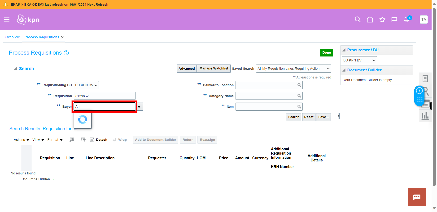 Process Requisitions - Purchase Orders - Oracle Fusion Cloud Applications