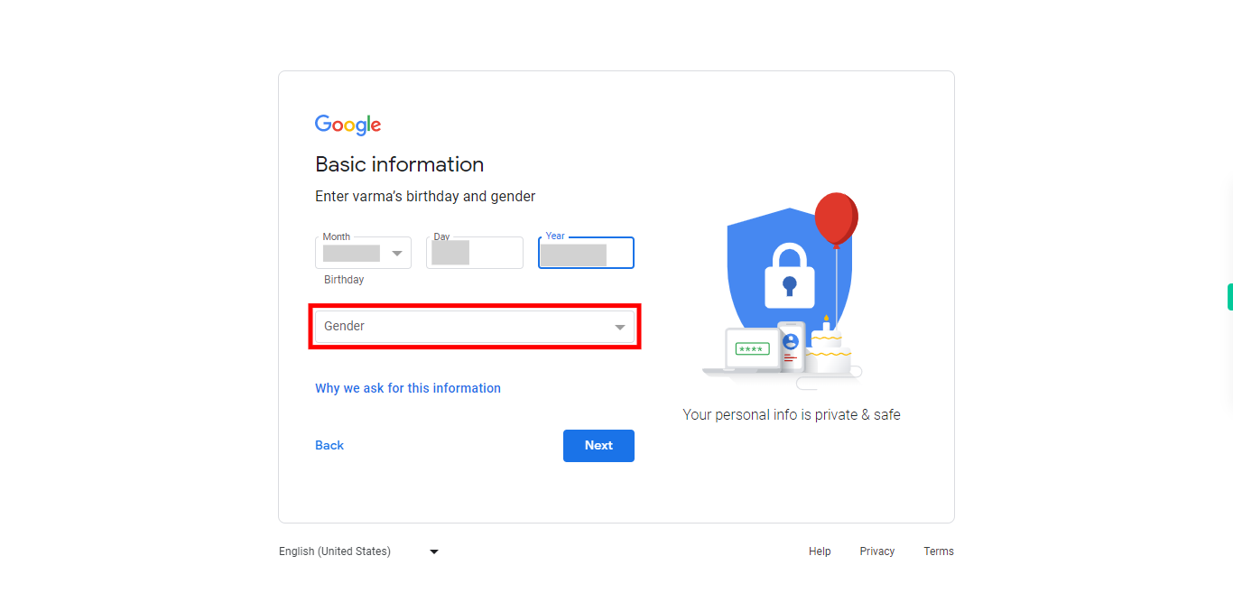 Create your Google Account