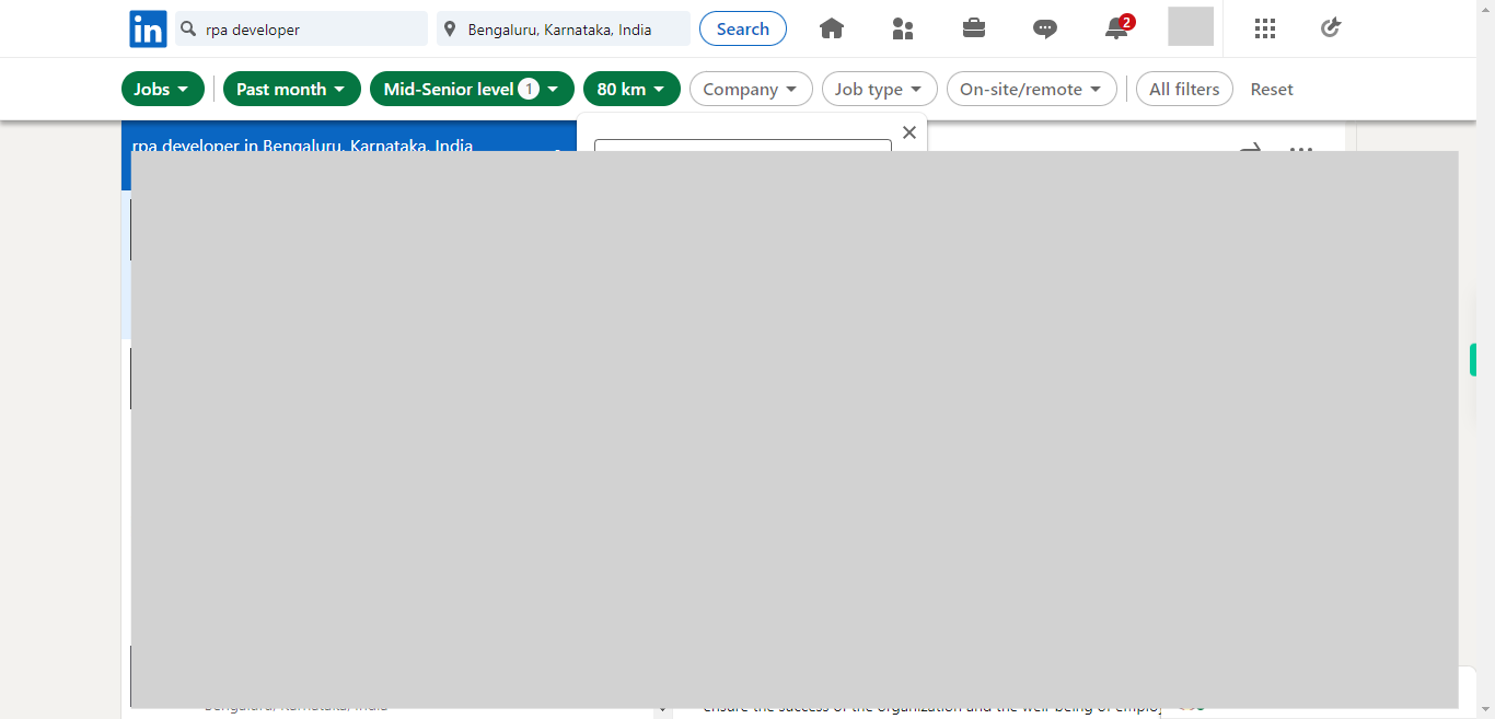 (2) rpa developer Jobs in Bengaluru | LinkedIn