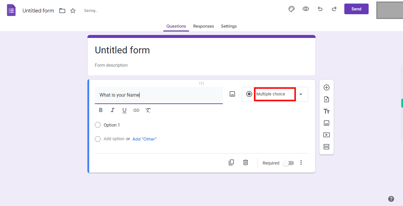 Untitled form - Google Forms