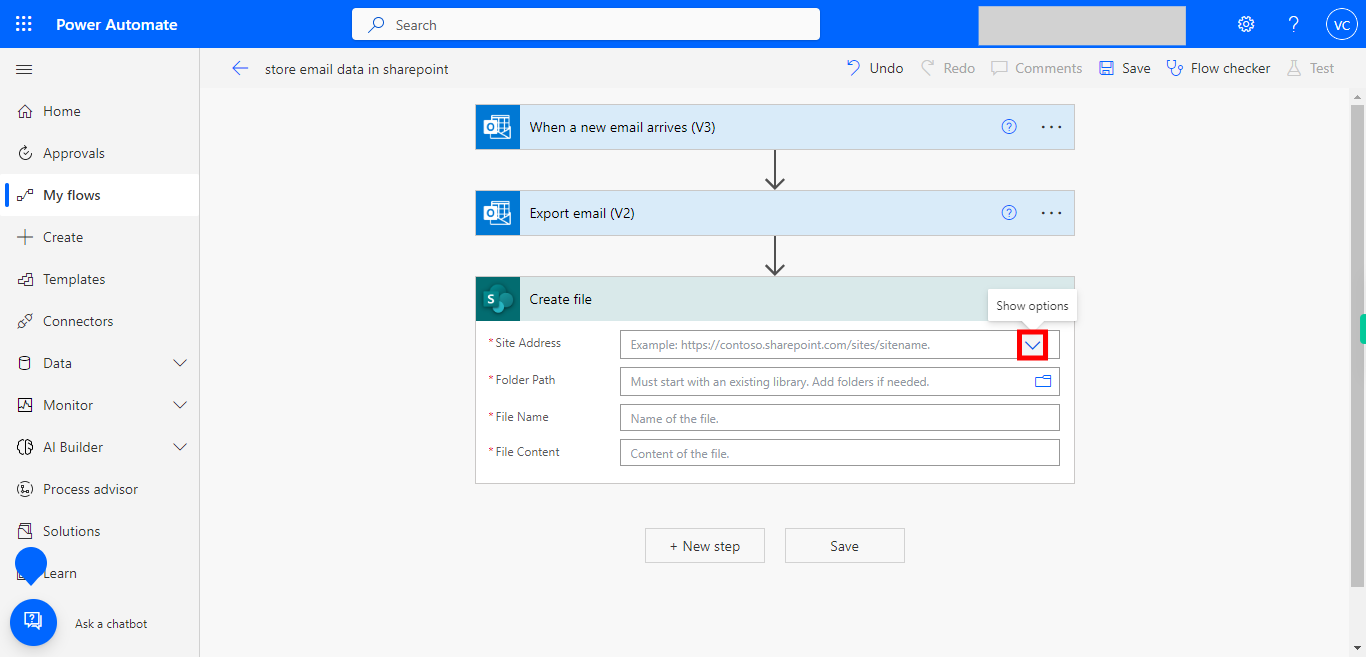 Create your flow | Power Automate