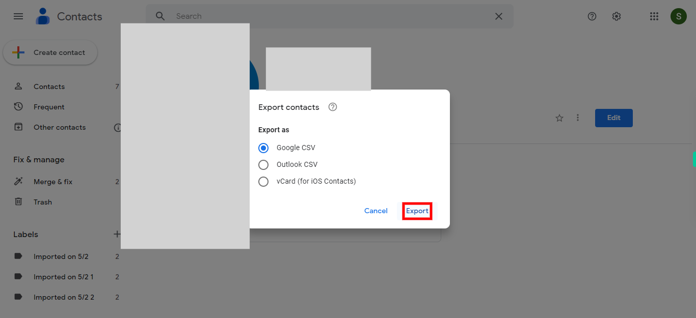 Google Contacts