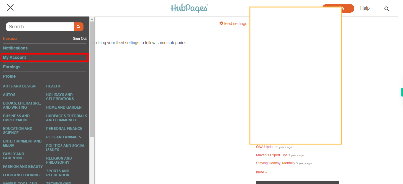 HubPages Feed