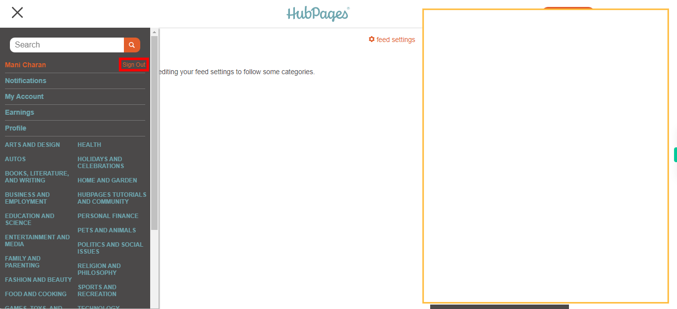 HubPages Feed