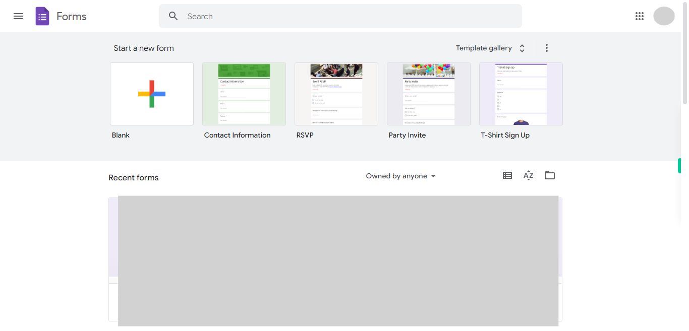 Google Forms