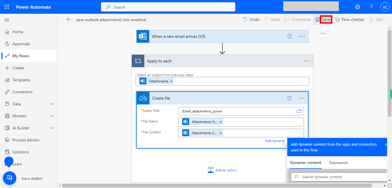 Create your flow | Power Automate