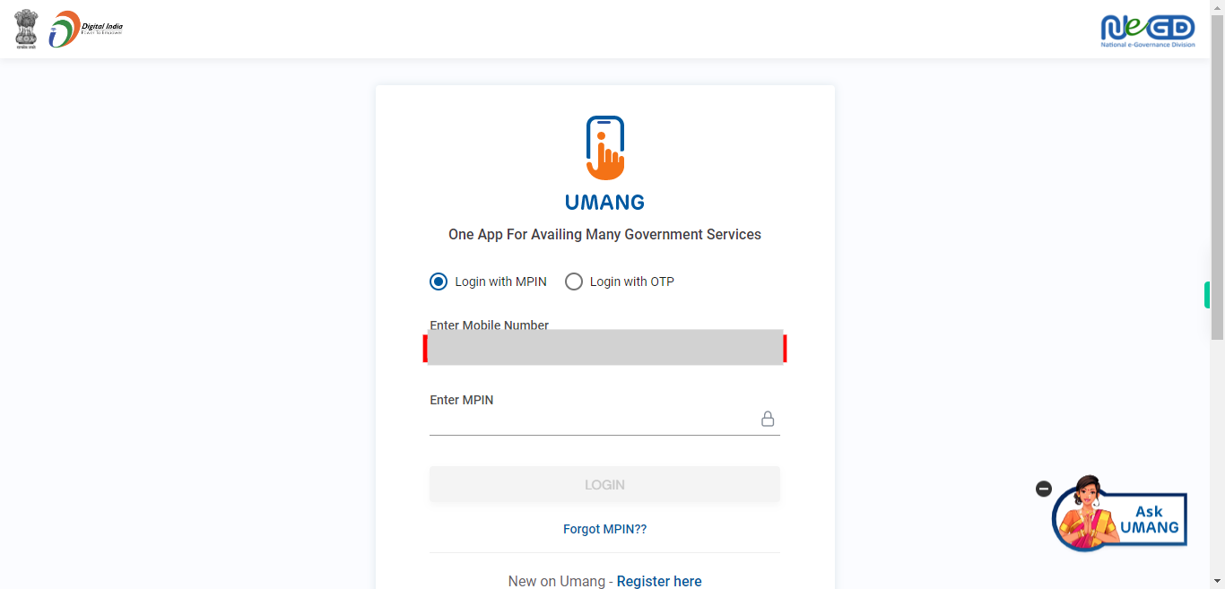 UMANG - One App, Many Government Services