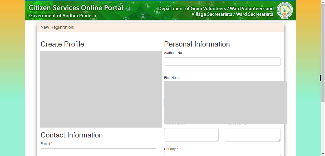 :: Meeseva - Online Login Form ::