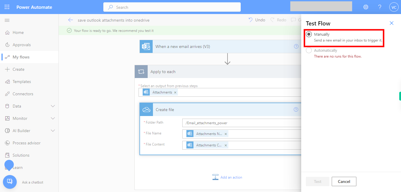 Edit your flow | Power Automate