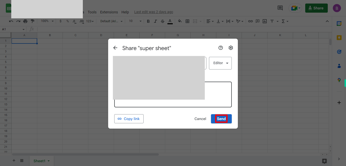 super sheet - Google Sheets