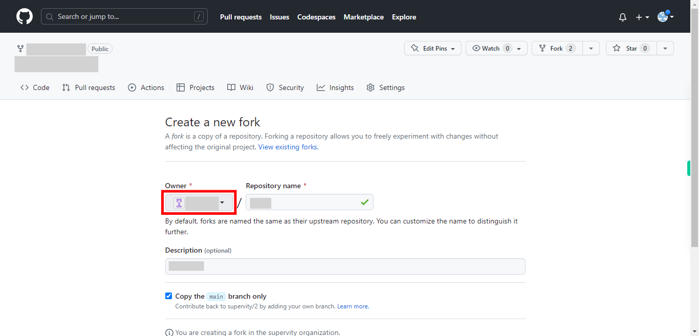 Fork supervity/2