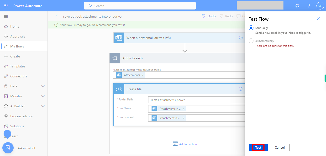 Edit your flow | Power Automate